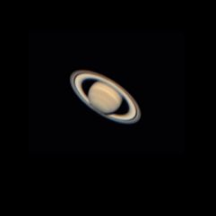 Planet Saturn black triangle of Quercy