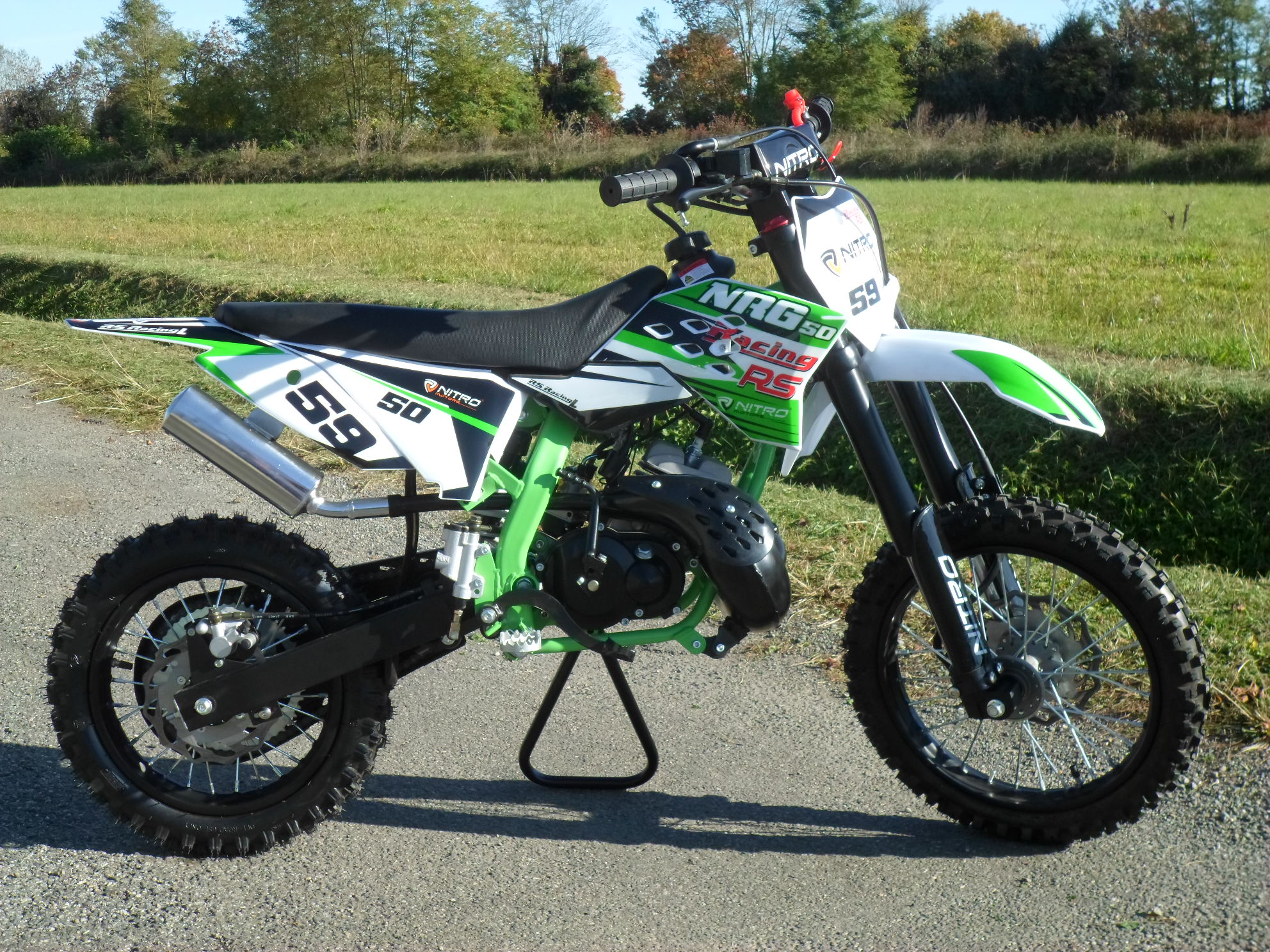 Moto nrg 50 14 12 verte 2