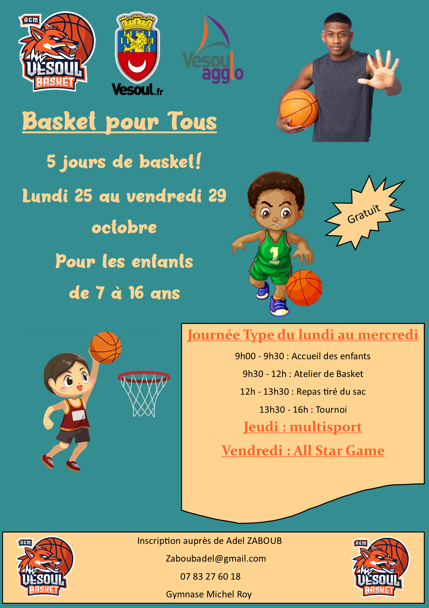 Stage Basket pour Tous