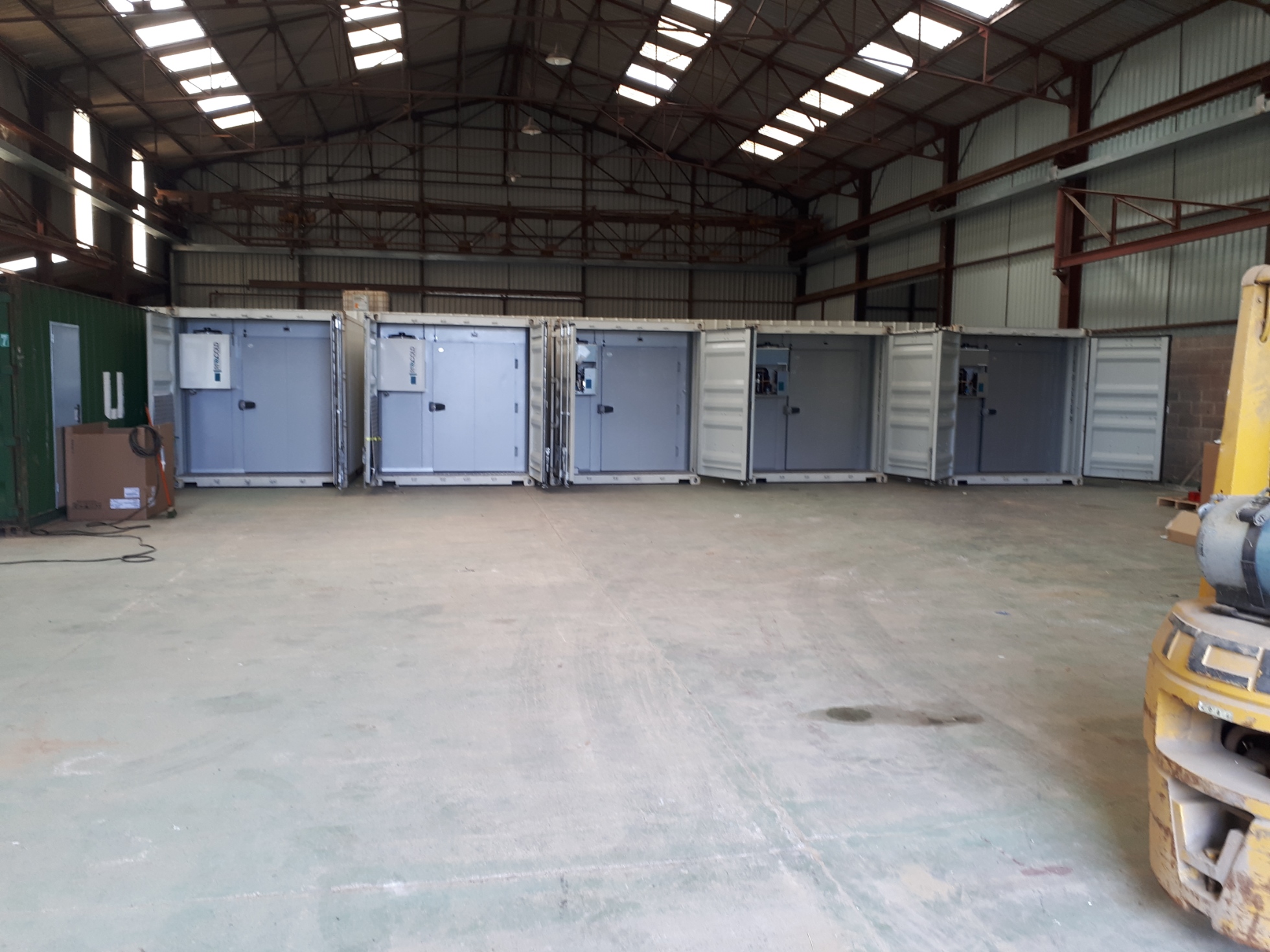 Chambre froide container
