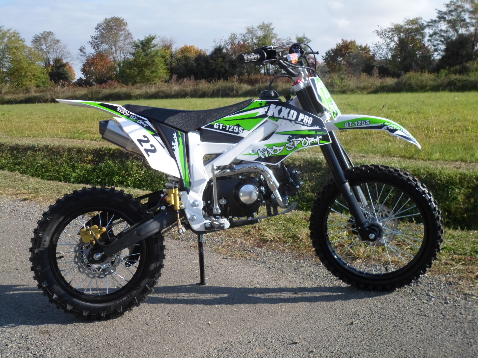 Moto kxd 125 db612 pro verte 2