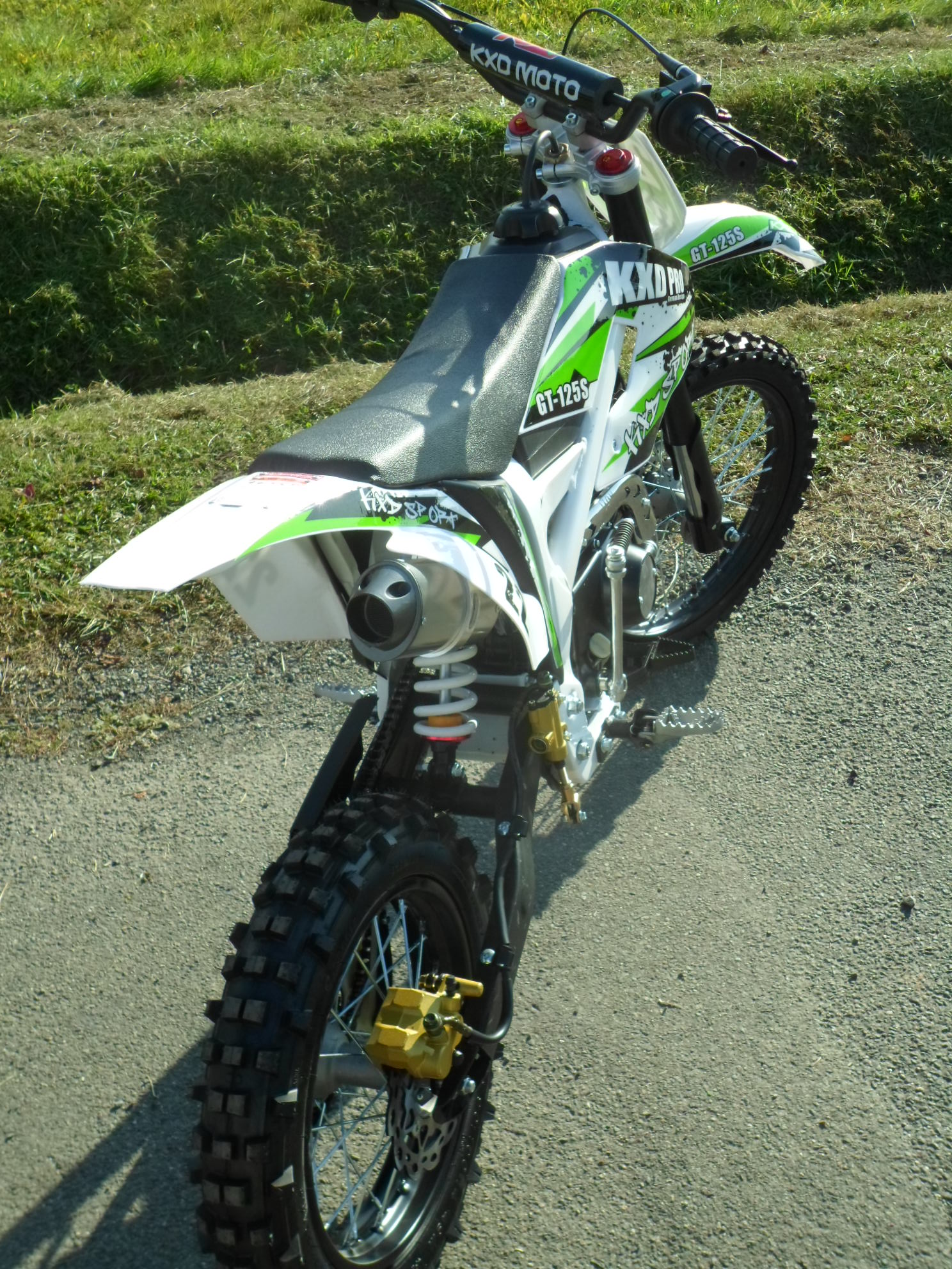 Moto kxd 125 db612 pro verte 3