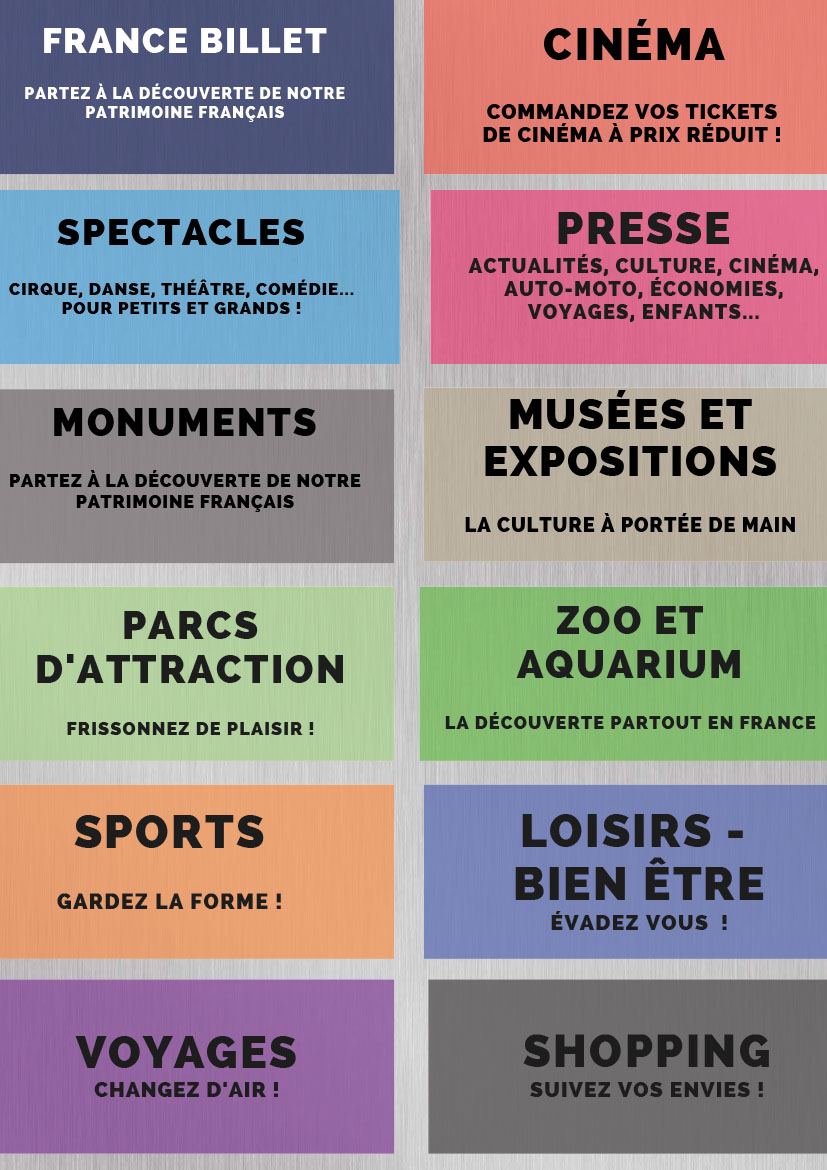 Portail liste avantages