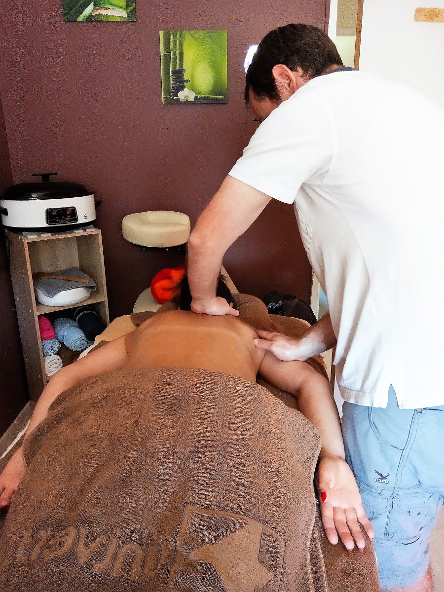 Massage en duo la villa des raspes 2 