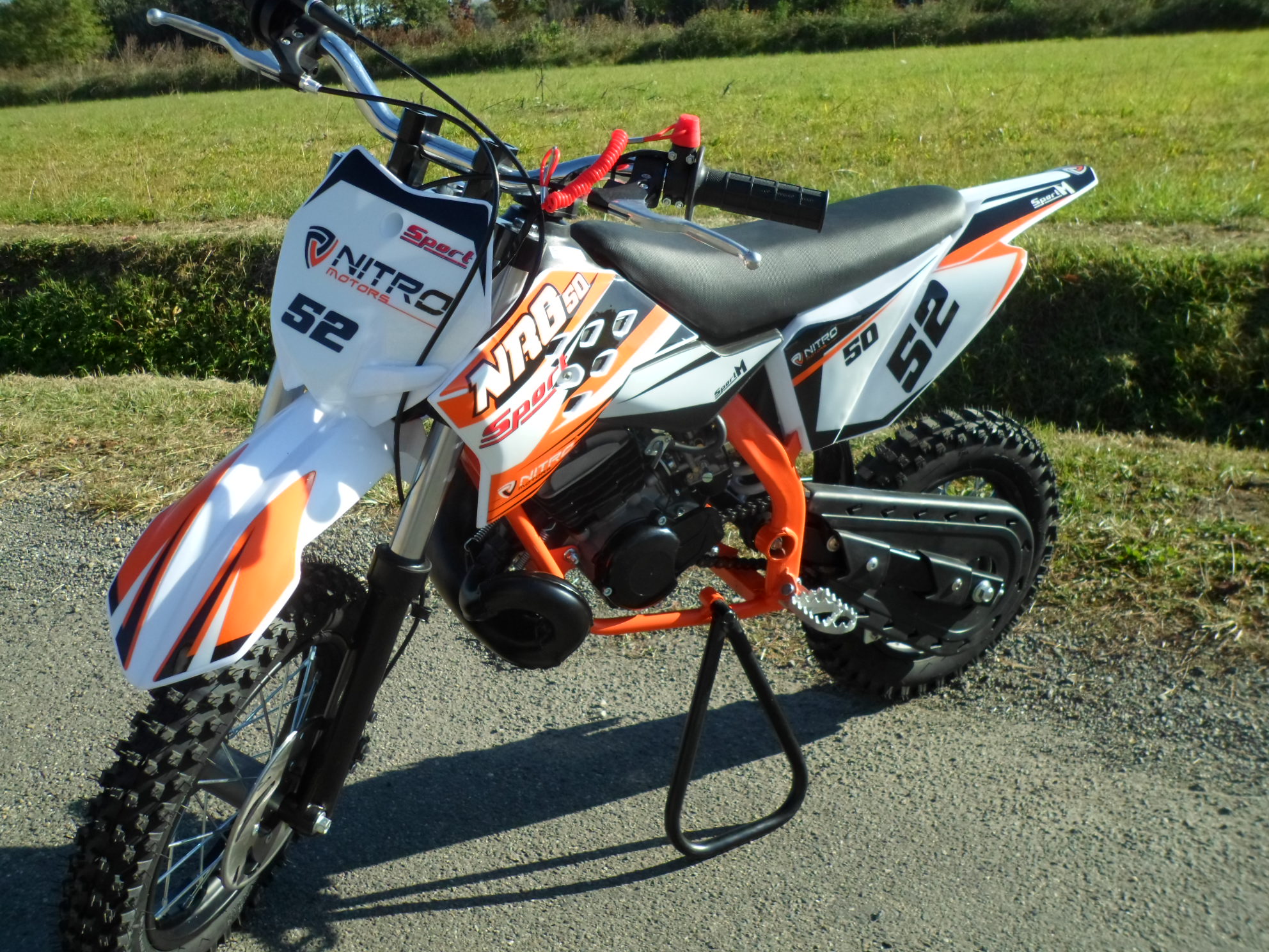 Moto nrg 50 12 10 orange 2