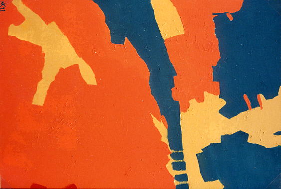 Nada kosseim peinture9 acryl 114 x146
