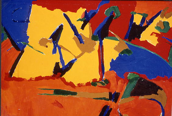 Nada kosseim peinture12 acryl 114 x146