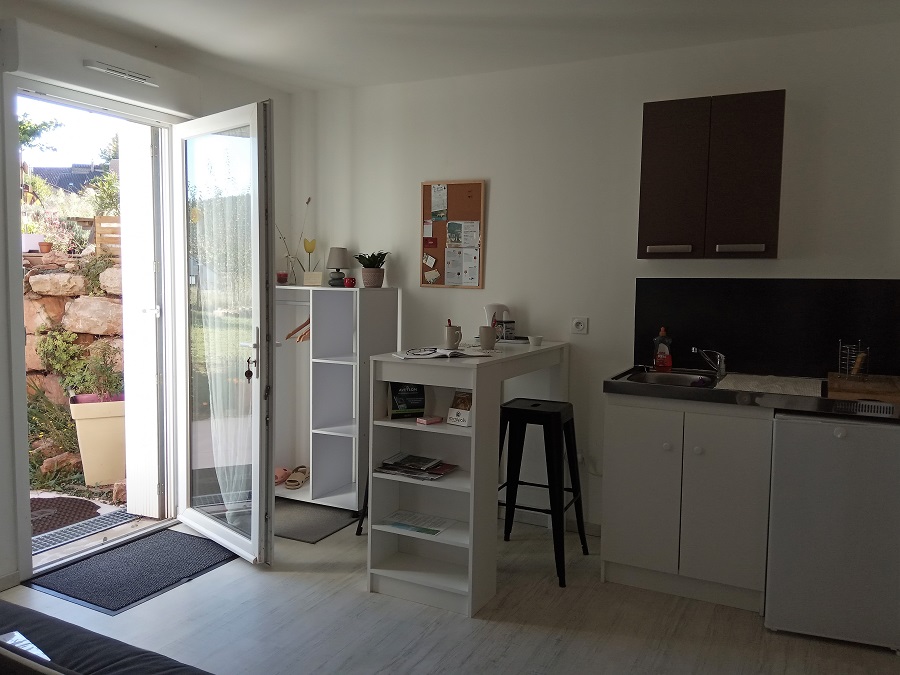 Chambre des baumes kitchenette