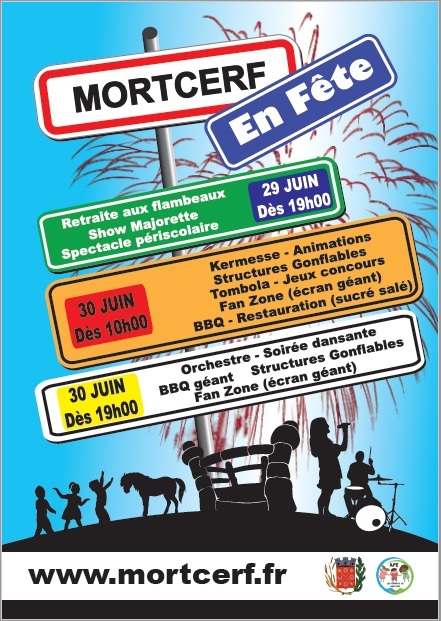 Fete de mortcerf affiche