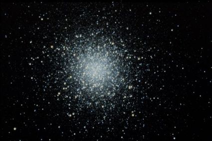 M13 globular cluster, Balck triangle of Quercy