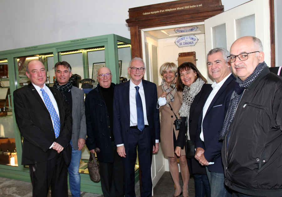 L'inauguration du Musée du Téléphone