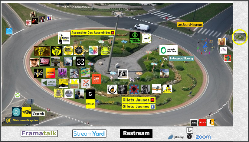 Capture Rond-Point -Cercle Jaune- 07-11-2021