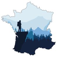 Carte de France randonnée