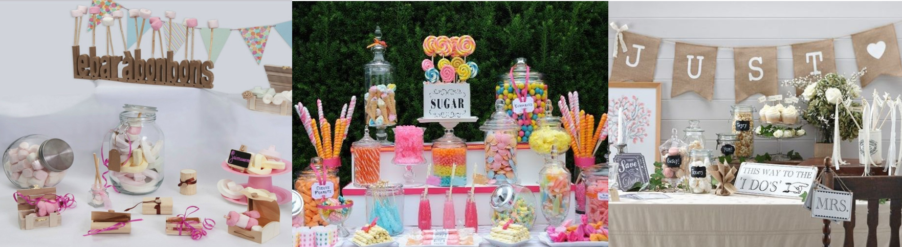 Le candy-bar, l'ami de votre réception