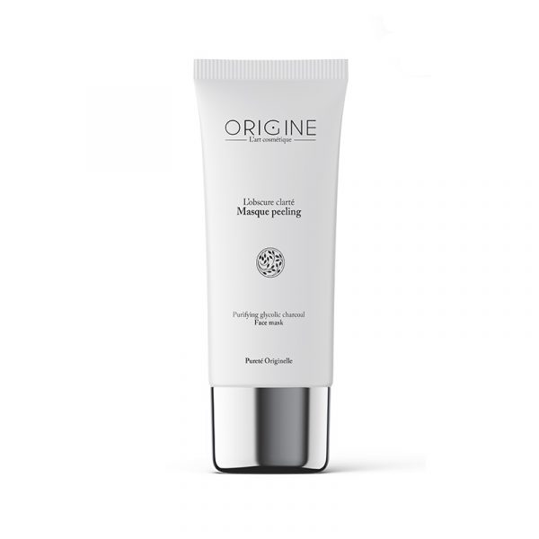 L'obscure clarté - masque peeling au charbon- "gamme Origine" - chez Lit'Dromassage Beauté & Bien-être à sainte-marie . La rivière des pluies.