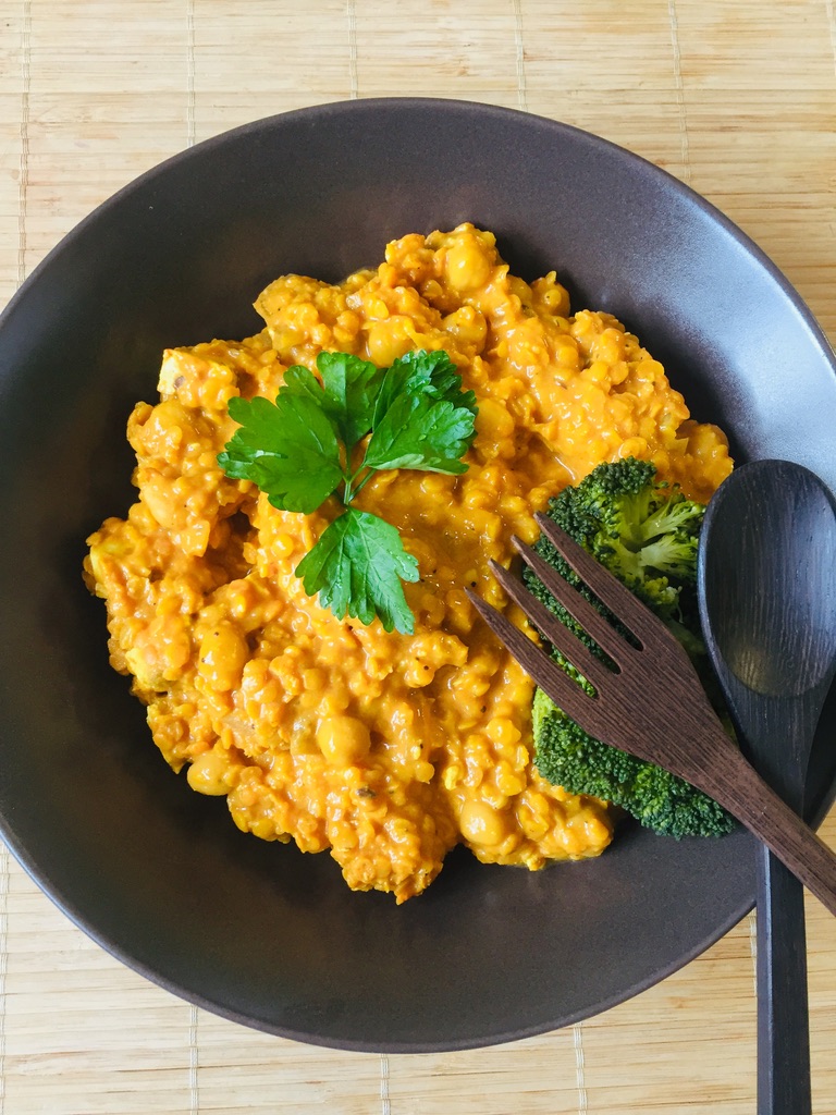 Dahl de lentilles corail