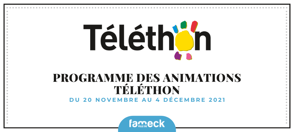 Programme des animations du Téléthon