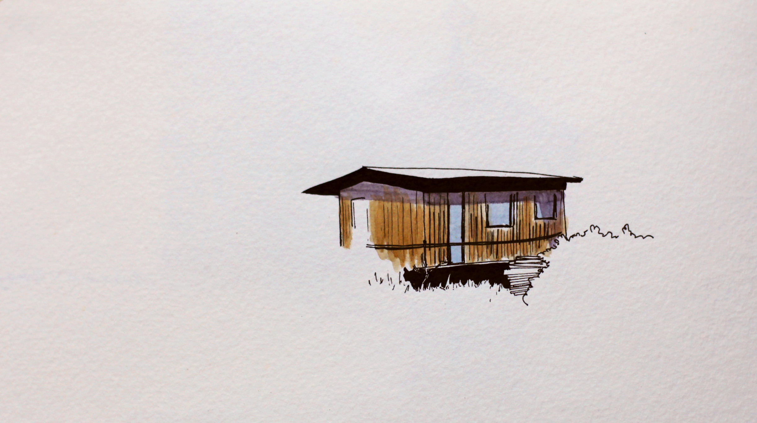 La cabane en bois