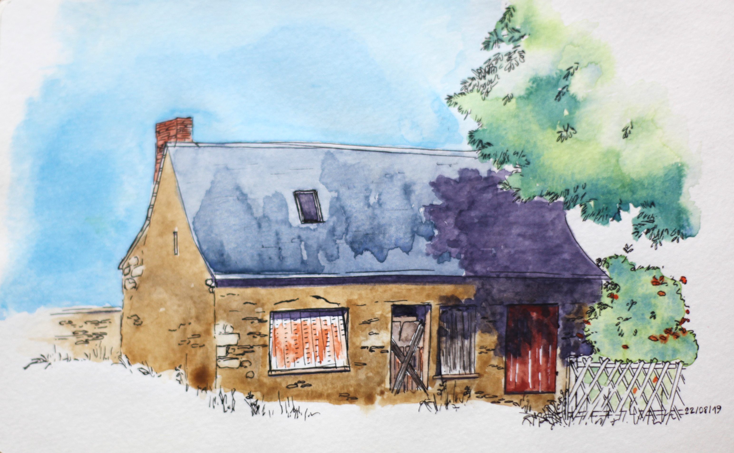 La maison abandonnee
