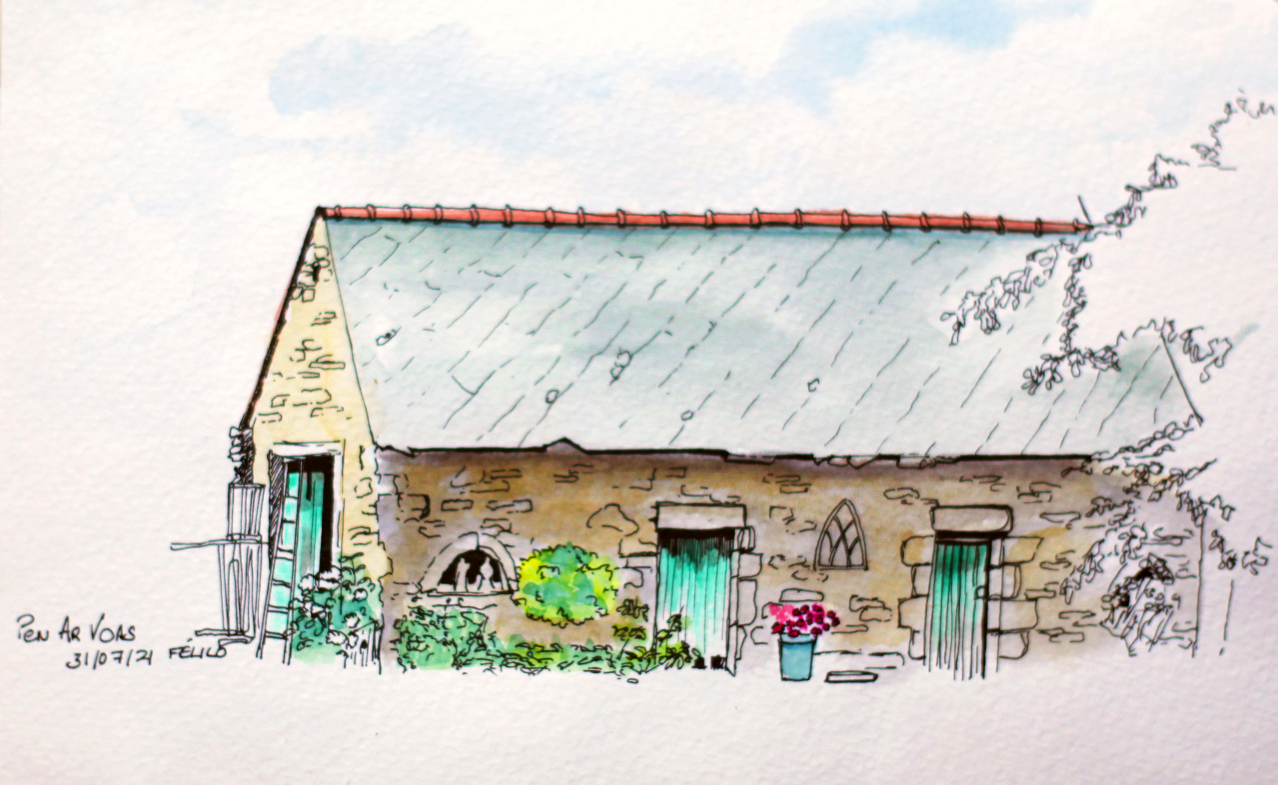 La maison de pen ar vors