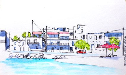 Le port de gerolimenas grece