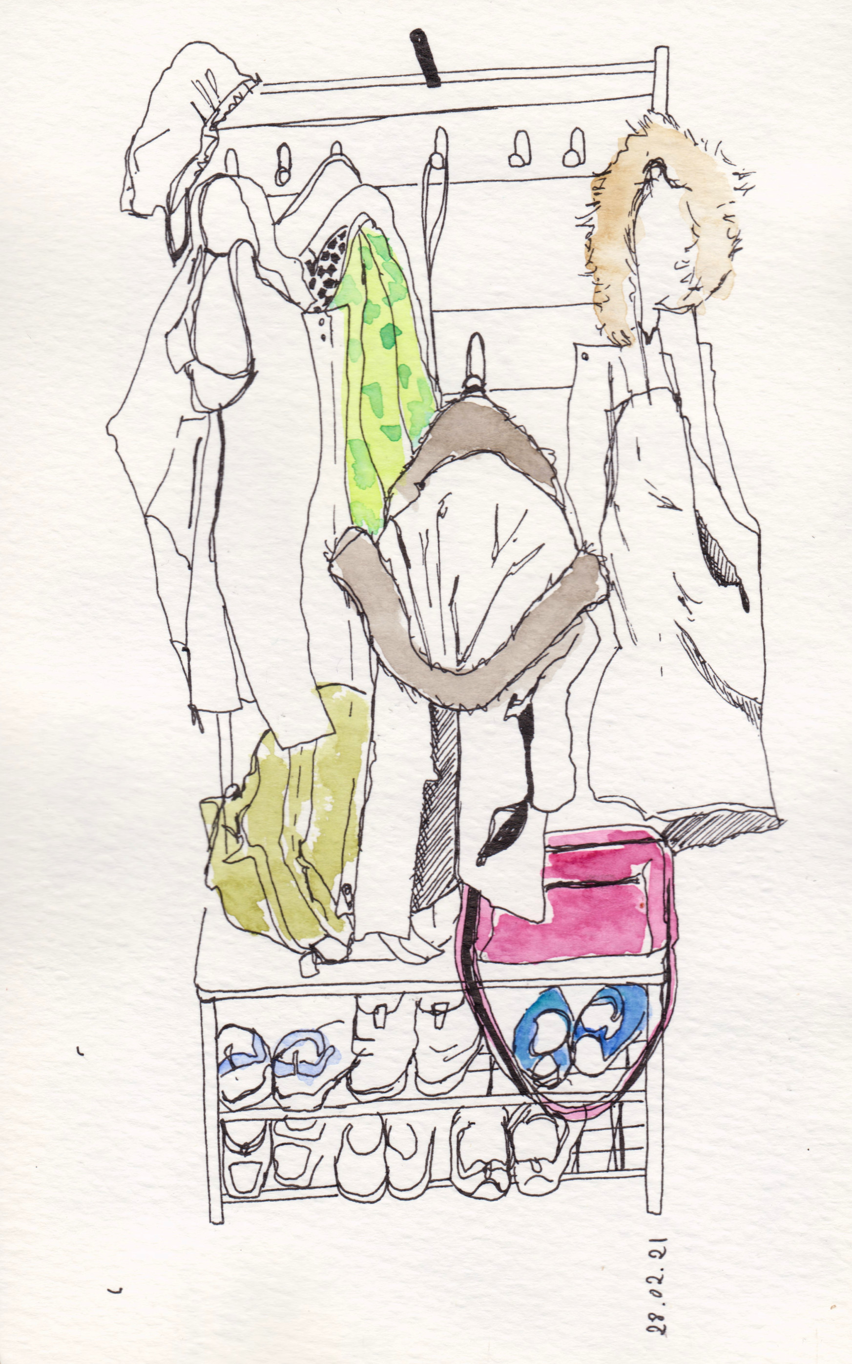 Le porte manteau