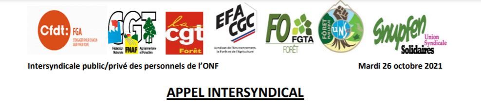 Appel à la manifestation du 25 novembre 2021 CFE CGC SP EFA CGC