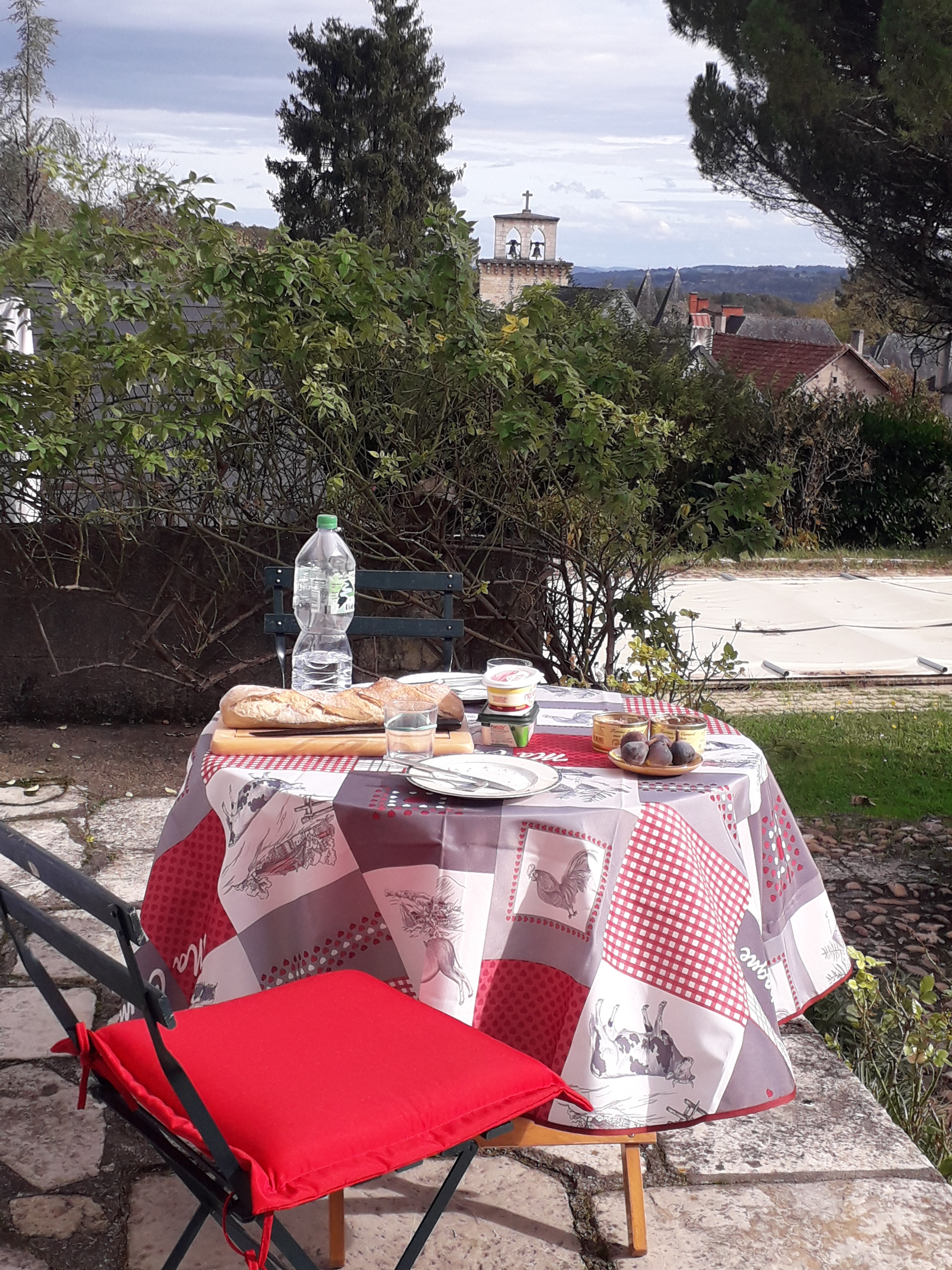 Lunch en terrasse