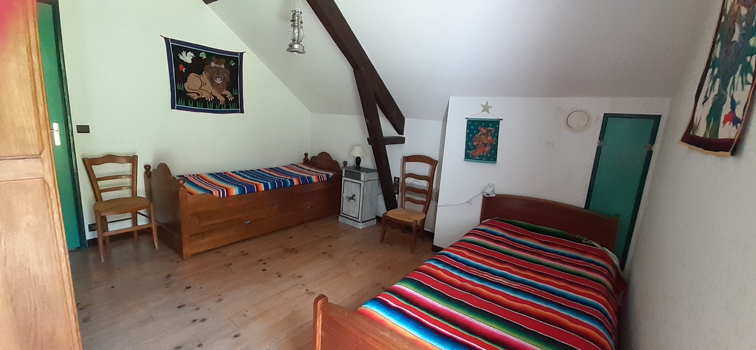 2ème chambre 2 lits gigognes