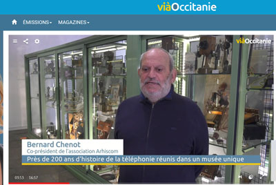 Le Musée du Téléphone sur Vià Occitanie