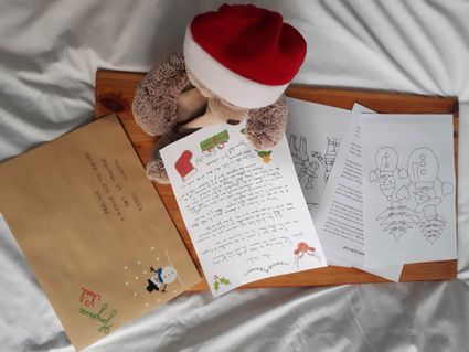 La lettre magique du Père Noël