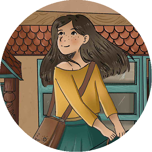 Tisseuse Anna Reeves illustration indie comic, BD indépendante BD gratuite, webcomic, rêves, voyage, projet illustration, illustratrice freelance, Léna Canaud, page BD, BD à lire en 2021, BD en ligne, bande dessinée sur internet