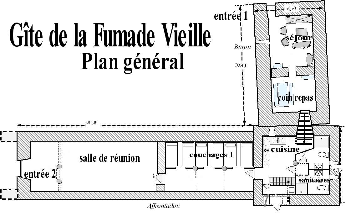 Gite-chalet-buron-cantal-auvergne-plan-general
