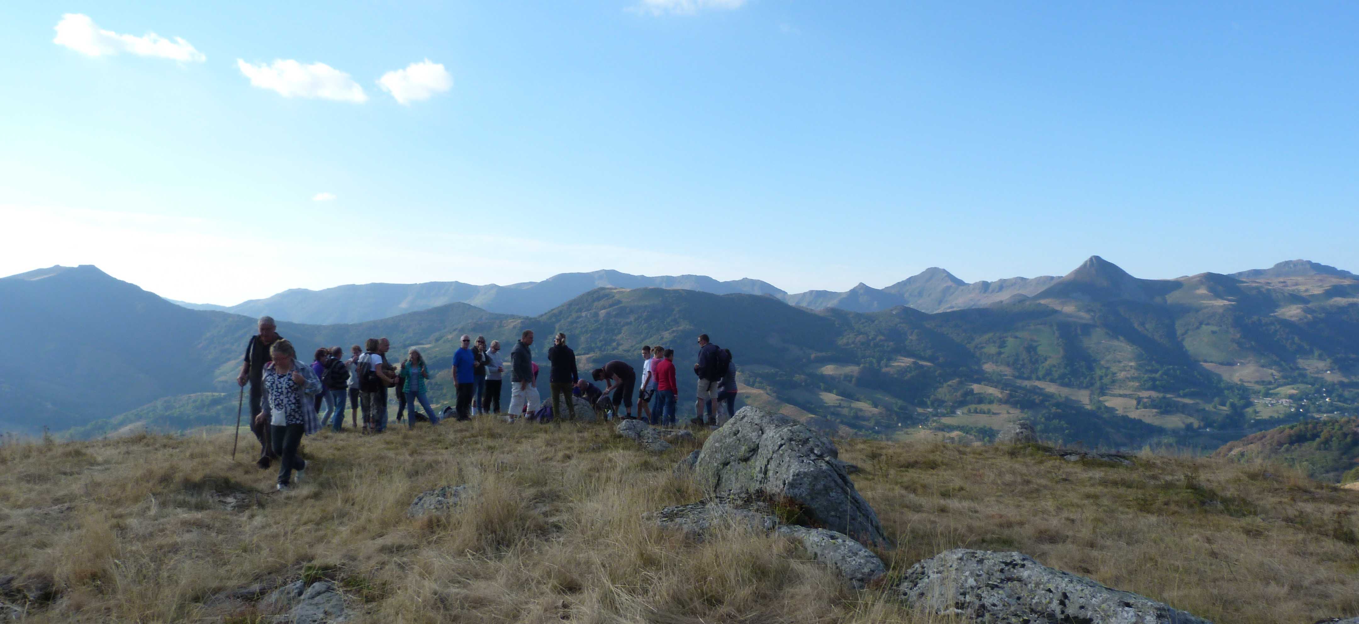 Gite chalet buron cantal auvergne groupe potcrete