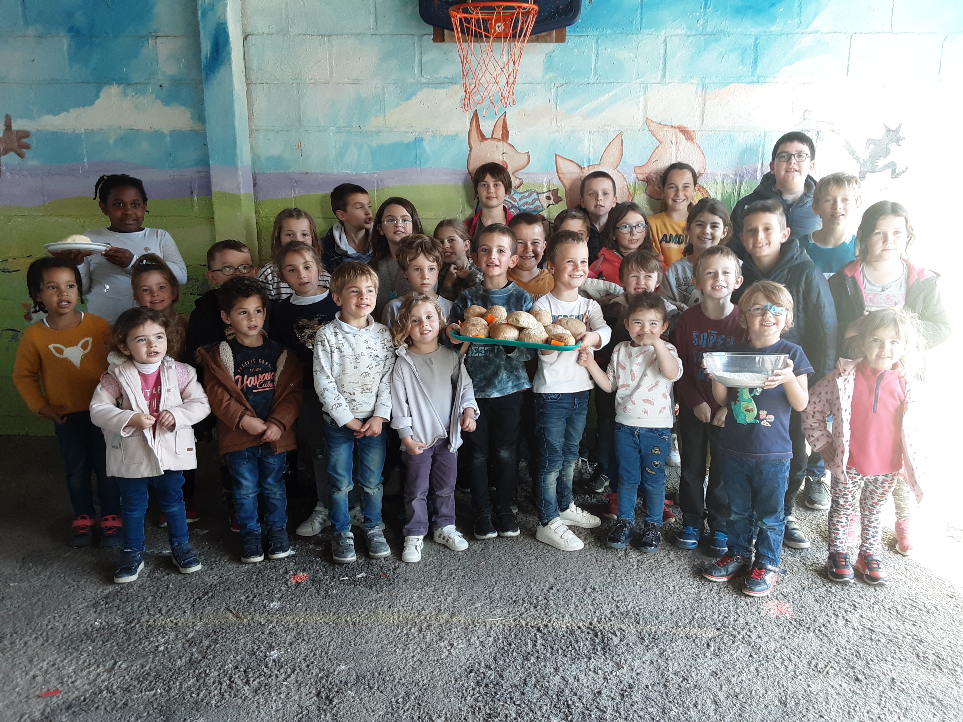Ecole groupe pain