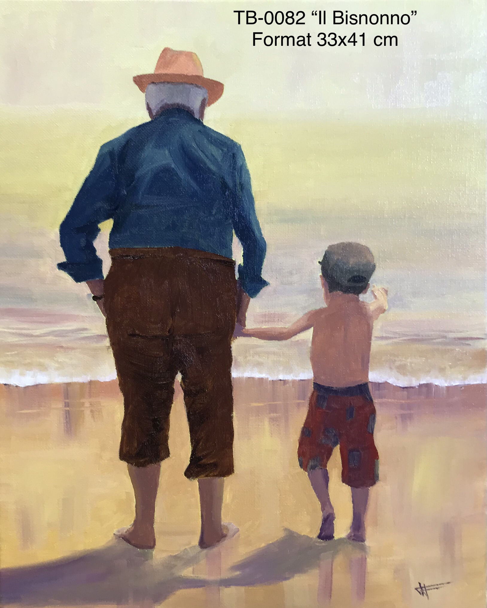 Ty by artiste peintre quiberon tb0082