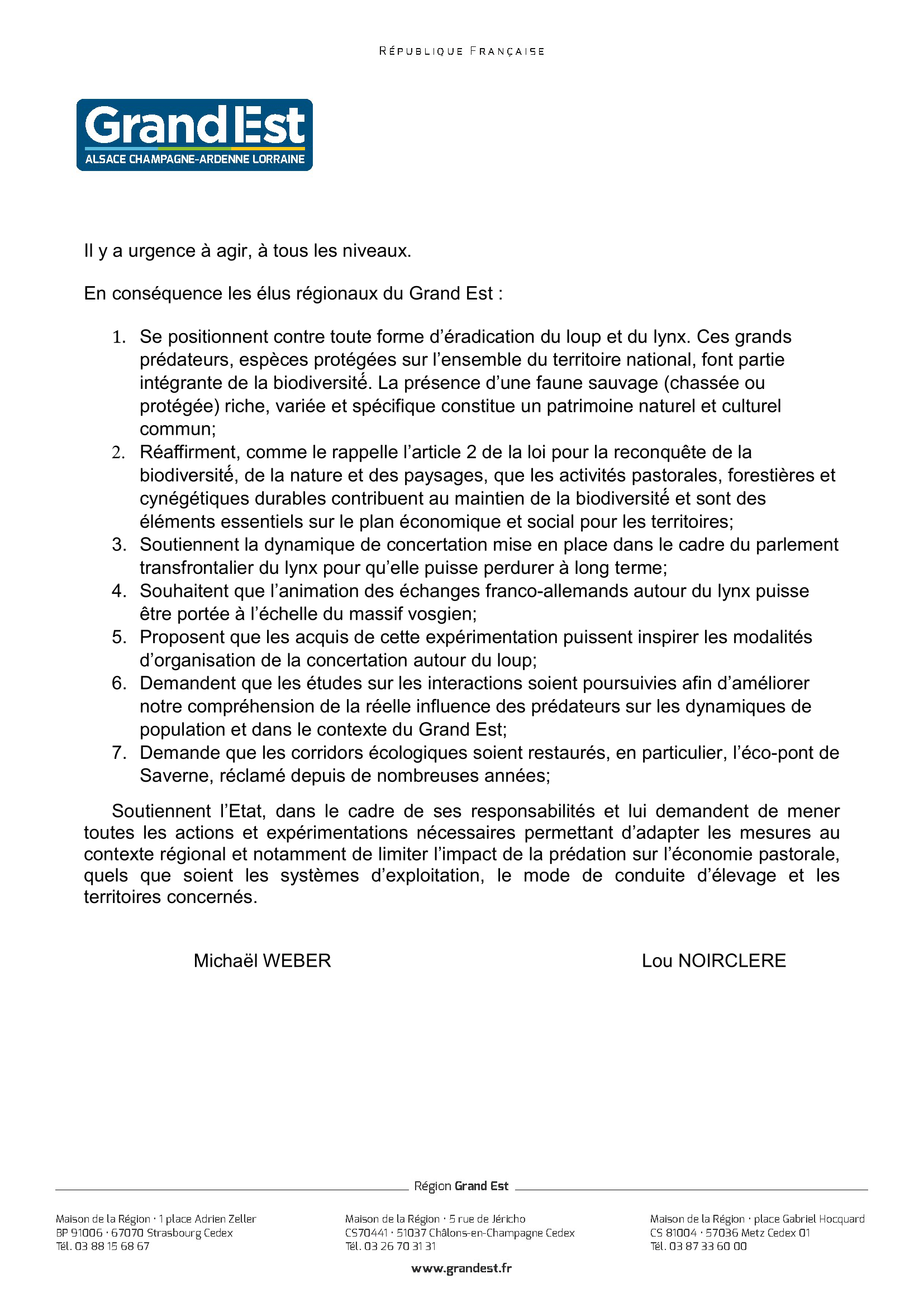 Motion predateurs 2