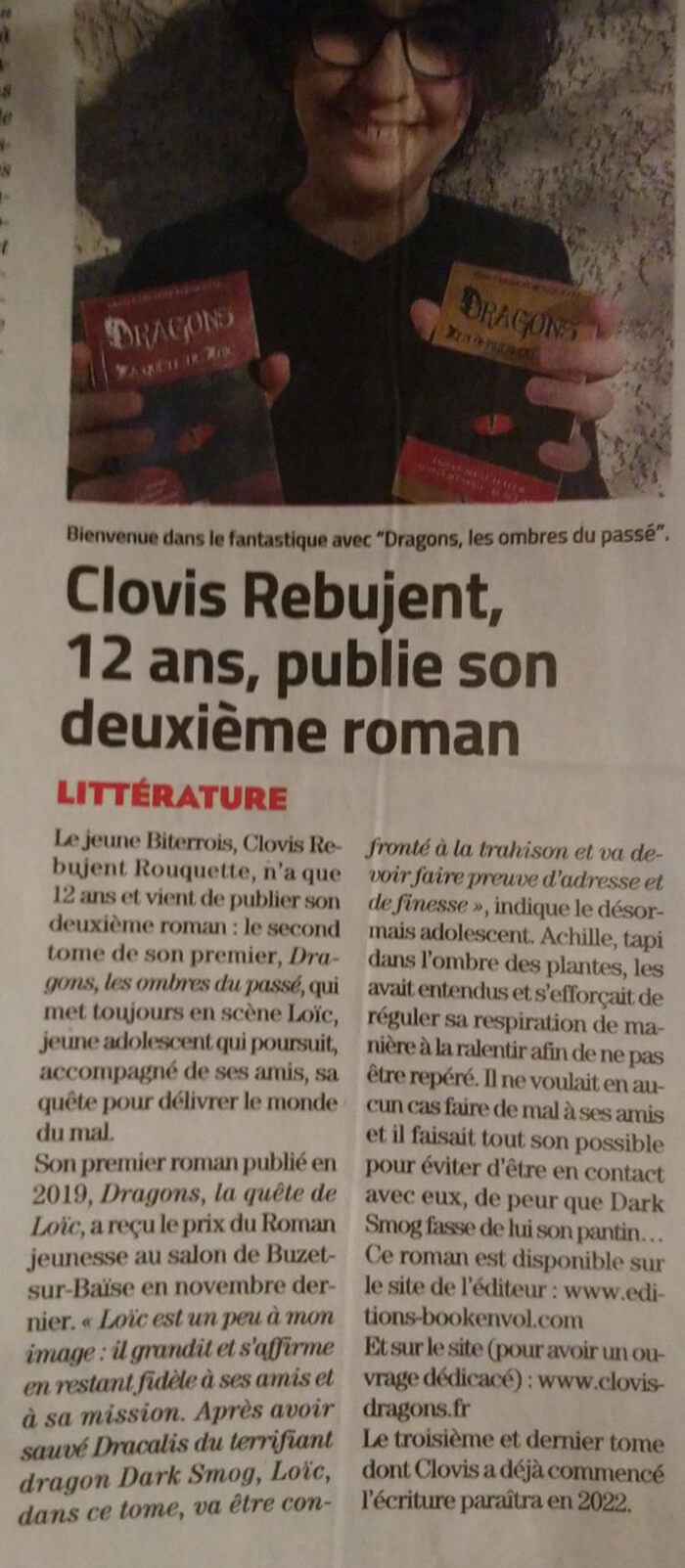 Le journal LE PARISIEN en parle