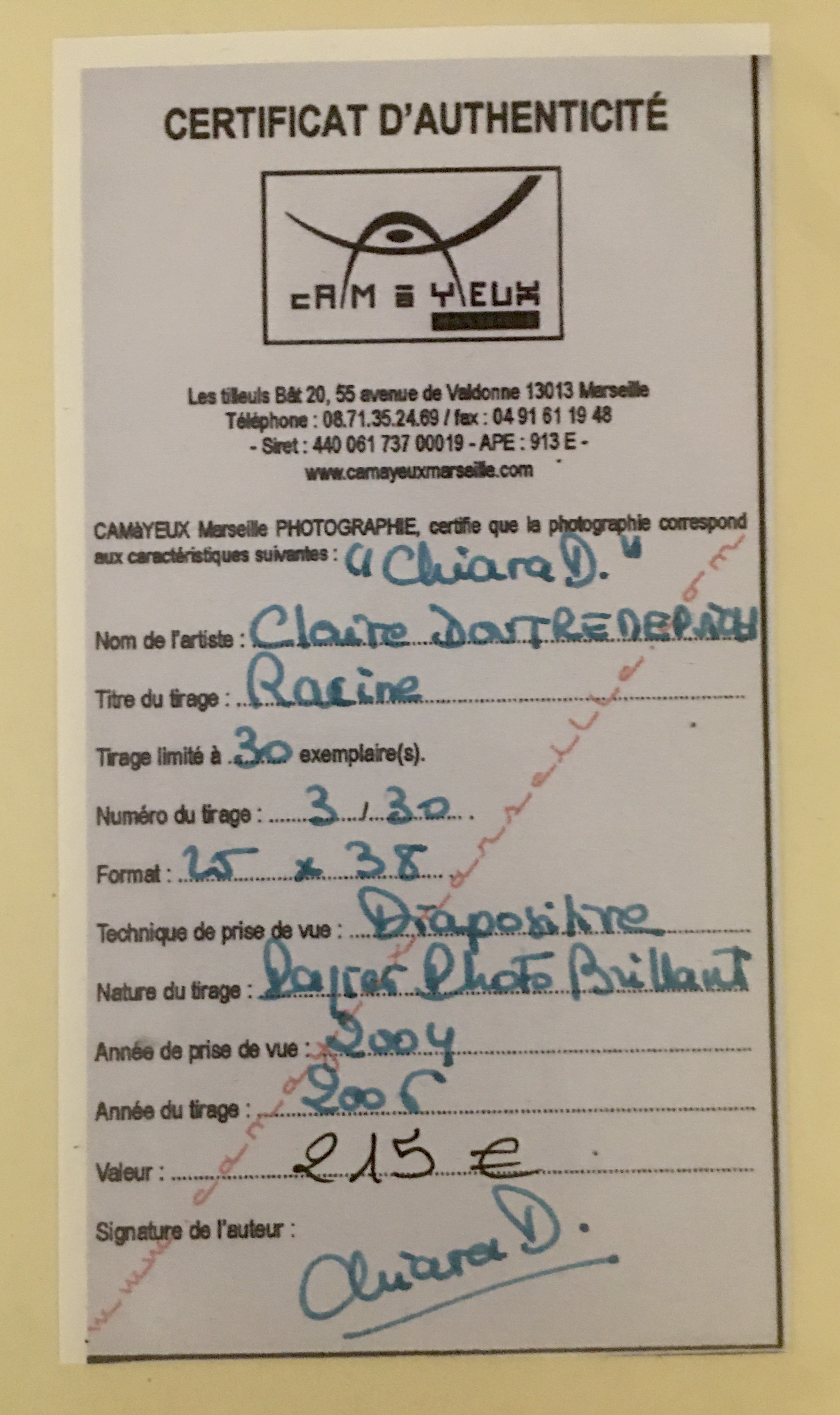 Certificat racine