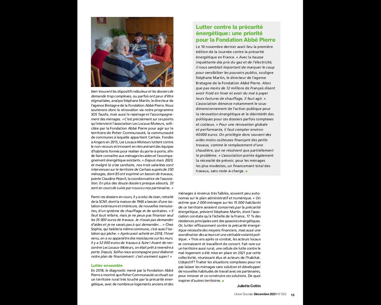 Articel union sociale 2