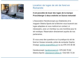 HANDICAP article-location-handisport