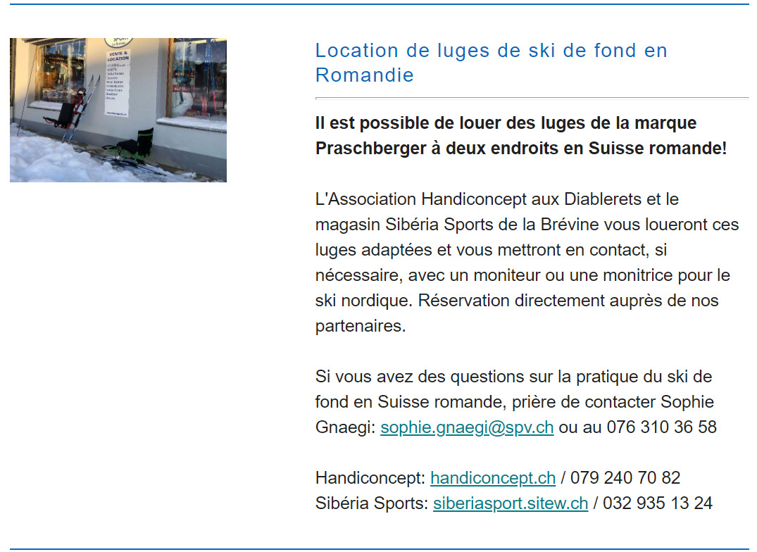 HANDICAP article-location-handisport