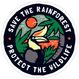 Logo Safe the rainforest & Protect the wildlife