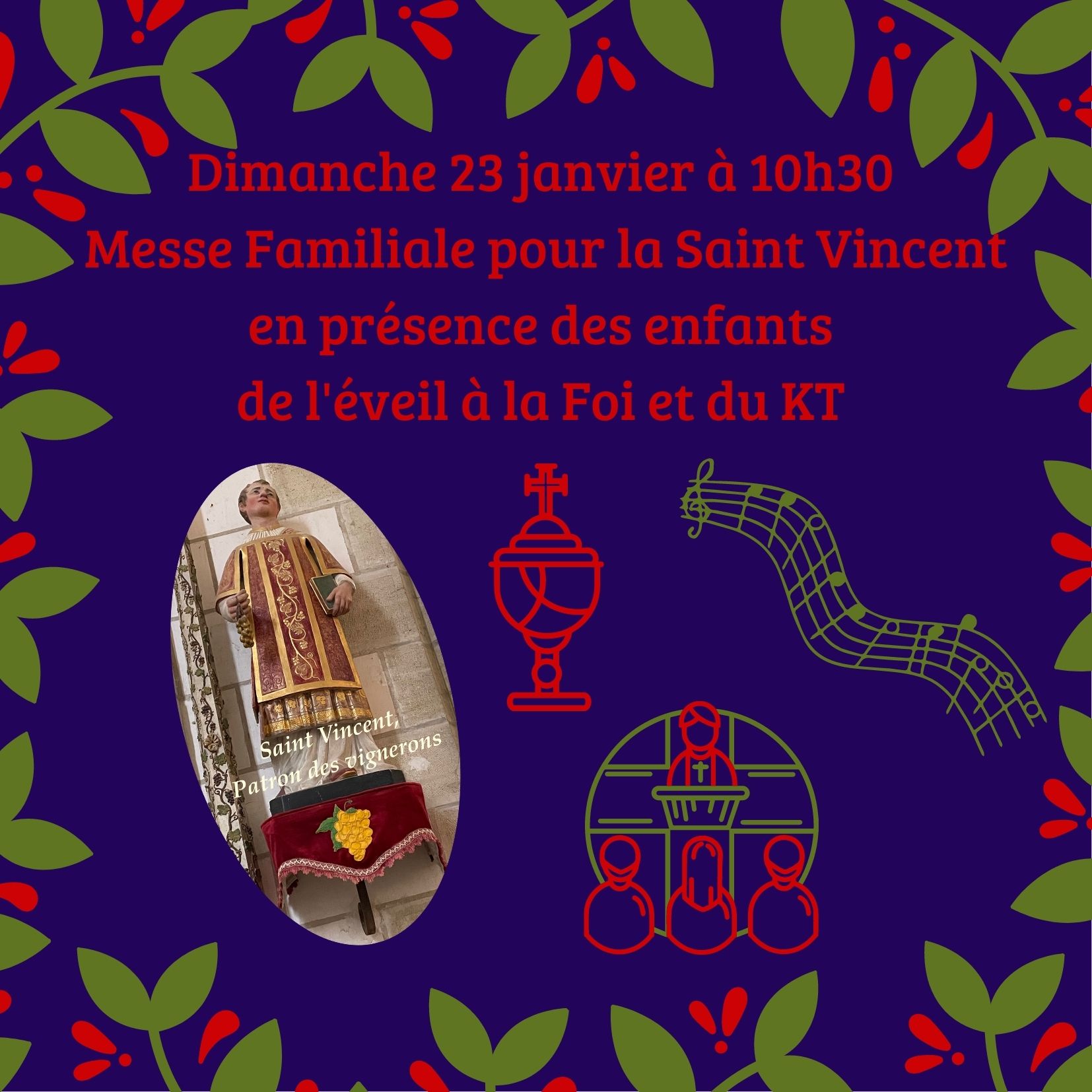 Messe familiale du 23 janvier