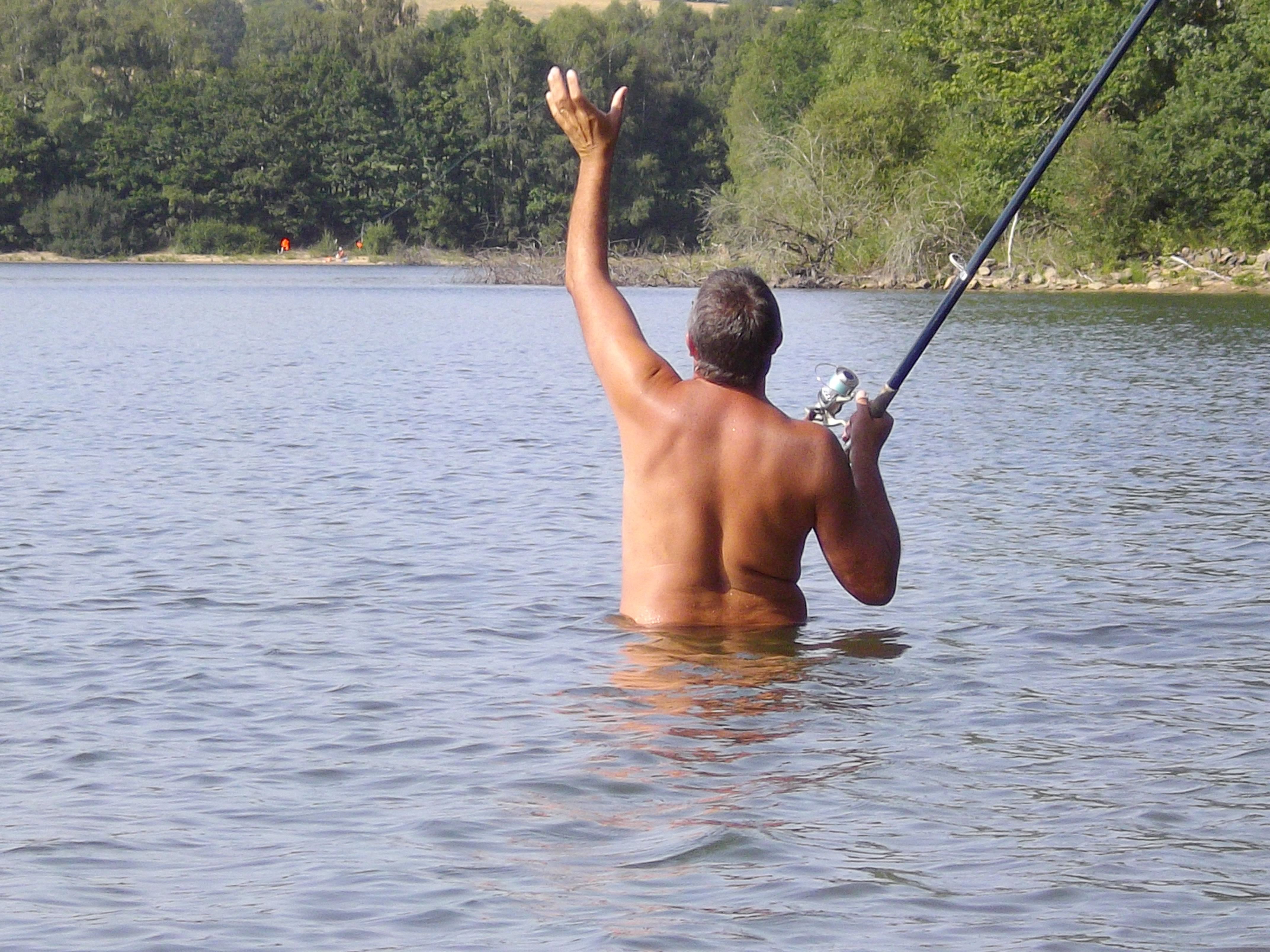 Action de pêche