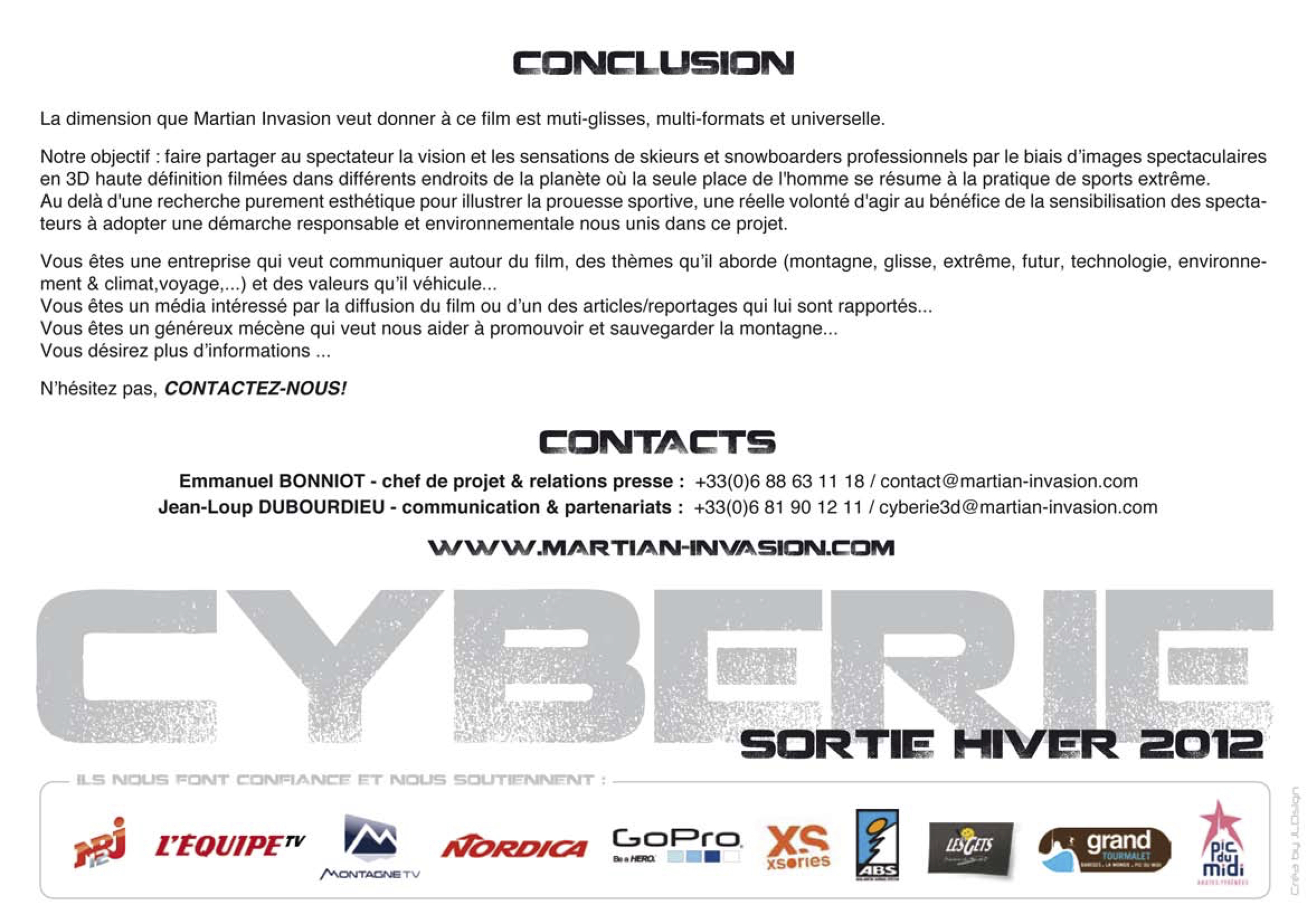 Dossier de pre sentation cybe rie3d11