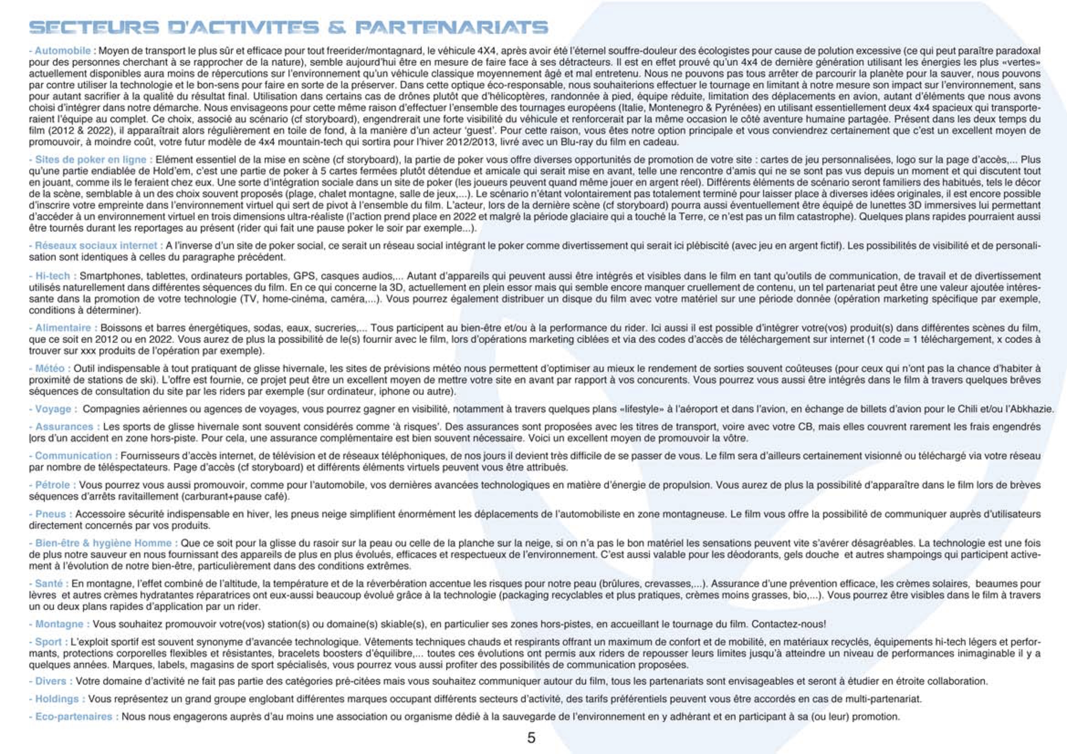 Offres de partenariat cybe rie3d5