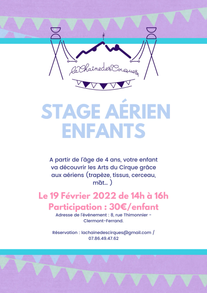 Stage Aériens Enfants