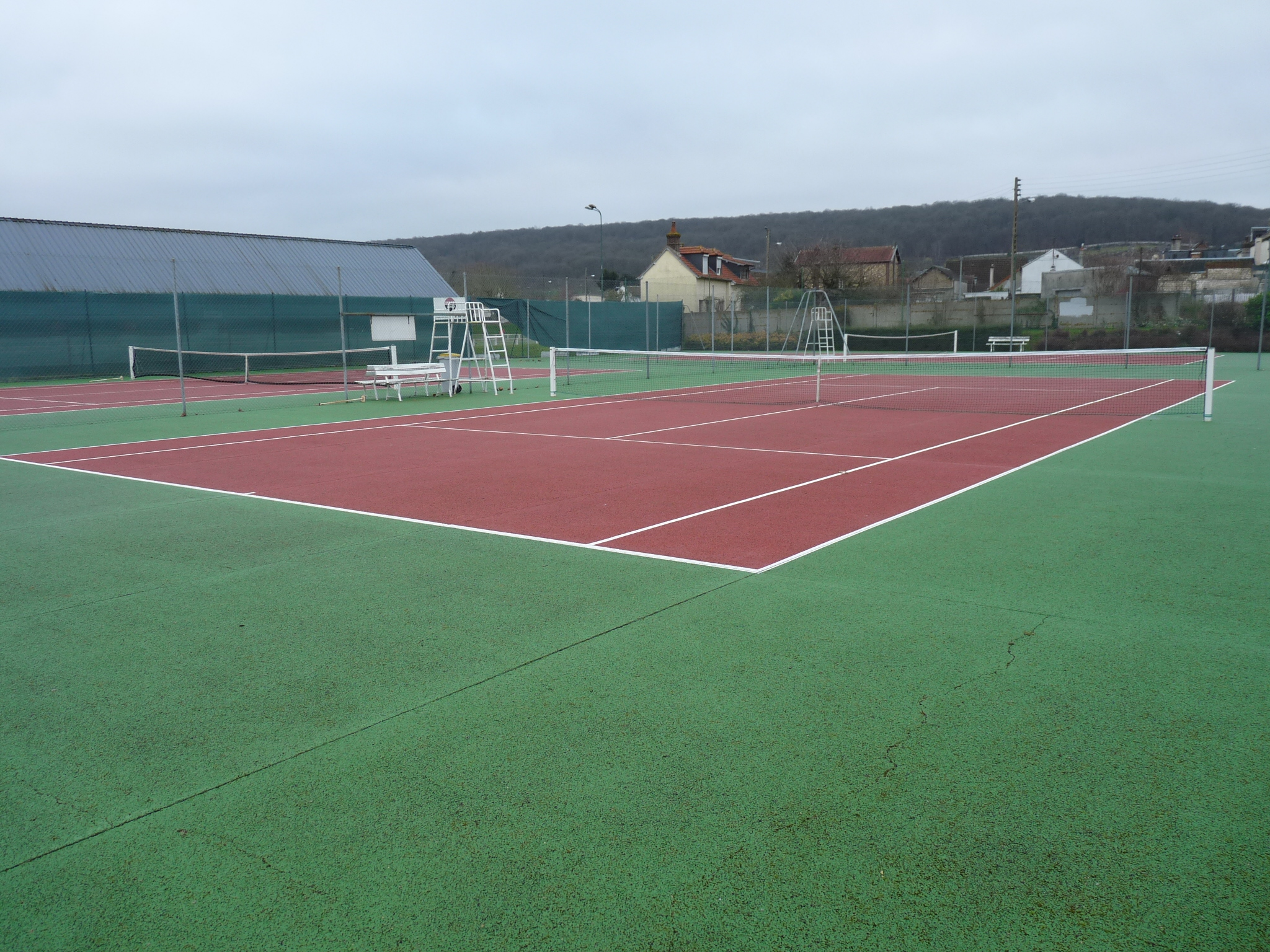 Tennis exterieur caudebec