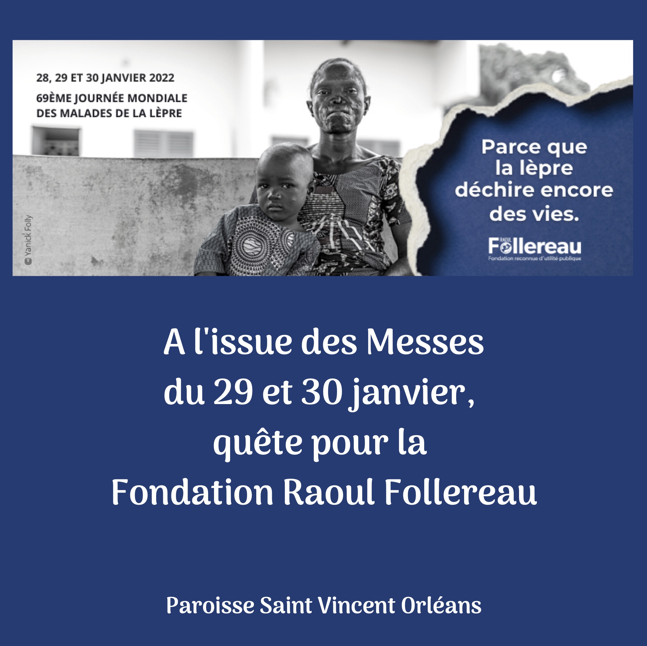 Quete raoul follereau a st vincent 2022